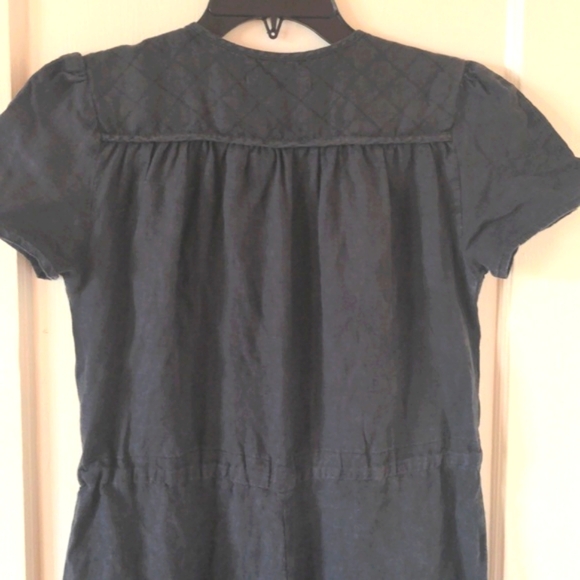 CHRISTY DAWN The Dawn Noir Jumper Wide-Leg Linen Jumpsuit - Picture 11 of 13